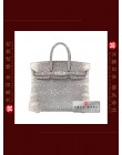 HERMES BIRKIN 25 (Pre-owned) Ombre, Natural lizard skin, Phw