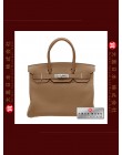 H E R M E S BIRKIN 30 (Pre-owned) Alezan / Chestnut brown, Togo leather, Phw