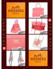 HERMES BIRKIN 30 (Pre-owned) Rose lipstick, Togo leather, Phw