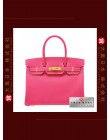 HERMES BIRKIN 30 (Pre-owned) Rose Tyrien / Hot pink, Epsom leather, Ghw