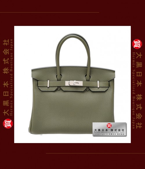 HERMES BIRKIN 30 (Pre-owned) - Canopee, Togo leather, Phw