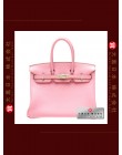 HERMES BIRKIN 30 (Pre-owned) Pink, Togo leather, Phw