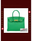 H E R M E S BIRKIN 30 (Pre-owned) Bambou, Togo leather, Ghw