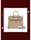 HERMES BIRKIN 30 (Pre-owned) Gris tourterelle, Togo leather, Ghw