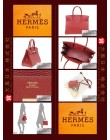 HERMES BIRKIN 30 (Pre-owned) Rouge garance, Togo leather, Ghw