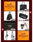 H E R M E S BIRKIN 30 (Pre-owned) Black, Ostrich leather, Ghw