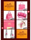 HERMES BIRKIN 30 (Pre-owned) Fuchsia pink, Ostrich leather, Ghw