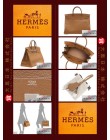 HERMES BIRKIN 40 (Pre-owned) Gold, Togo leather, Phw